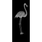 Ganzglastür Flamingo Gelasert Auf Klarglas Ganzglastür Flamingo Gelasert Auf Klarglas