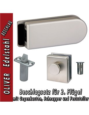 Satz 2flg OLIVER - Edelstahl für ein modernes Zuhause