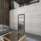 Ganzglastür Loft Schwarzlack 13 Blickdicht
