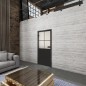 Ganzglastür Loft Schwarzlack 24 Blickdicht