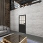 Ganzglastür Loft Schwarzlack 28 Blickdicht
