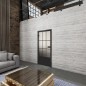 Ganzglastür Loft Schwarzlack 38 Blickdicht