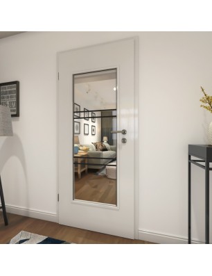 Lichtausschnitt Loft Schwarzlack 17 Auf Klarglas