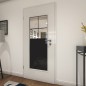 Lichtausschnitt Loft Schwarzlack 23 Auf Klarglas
