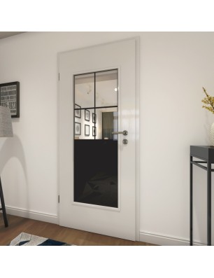 Lichtausschnitt Loft Schwarzlack 24 Auf Klarglas