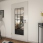Lichtausschnitt Loft Schwarzlack 37 Auf Klarglas