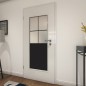 Lichtausschnitt Loft Schwarzlack 24 Blickdicht