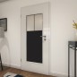 Lichtausschnitt Loft Schwarzlack 25 Blickdicht