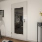 Lichtausschnitt Loft Schwarzlack 19 Auf Grauglas