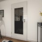 Lichtausschnitt Loft Schwarzlack 26 Auf Grauglas