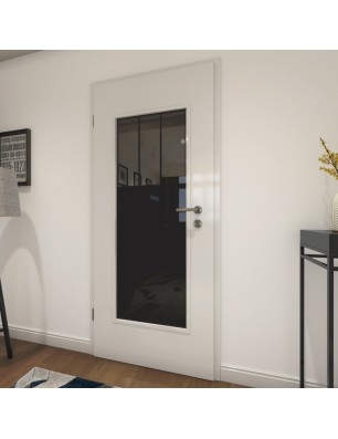 Lichtausschnitt Loft Schwarzlack 29 Auf Grauglas