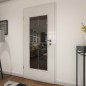 Lichtausschnitt Loft Rosteisen Genietet 08 Auf Grauglas