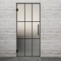 Pendeltür Loft Schwarzlack 11 Blickdicht