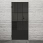 Pendeltür Loft Schwarzlack 38 Auf Grauglas