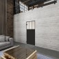 Pendeltür Loft Schwarzlack 29 Blickdicht