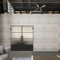 Pendeltür Loft Schwarzlack 32 Blickdicht