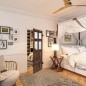 Ganzglastür - Country Altholz Astig Modell 65