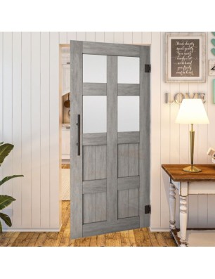 Pendeltür - Country Graueiche Model 65 - modernes Zuhause