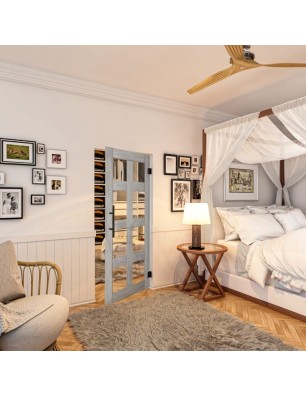 Pendeltür - Country Graueiche Model 61 - modernes Zuhause