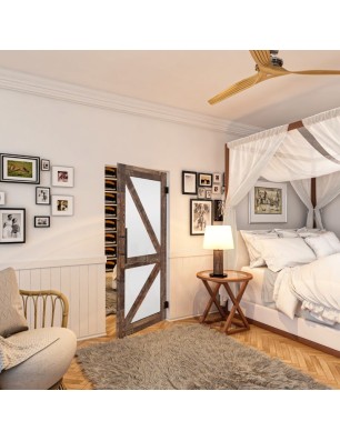 Pendeltür - Country Altholz Astig Model 44-modernes Zuhause