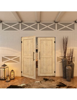 Pendeltür - Country Astkiefer Model 20 - modernes Zuhause