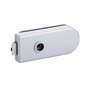 Glastürbeschlag OLIVER SET - Aluminium