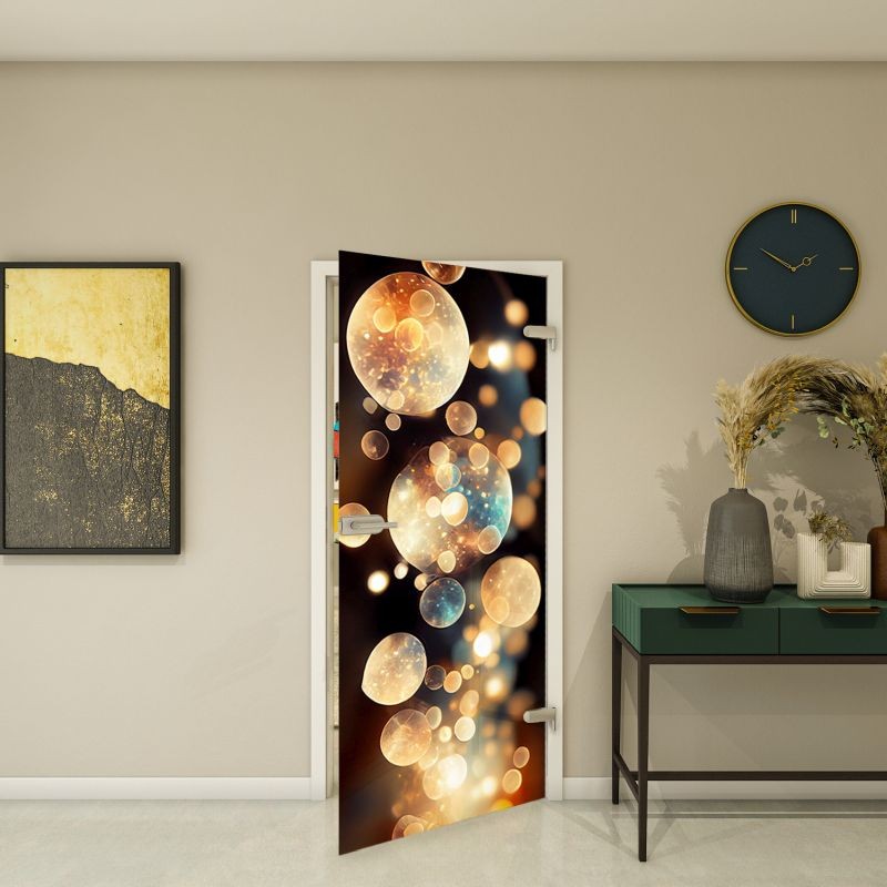 Ganzglastür - Fotoprint Modell 16