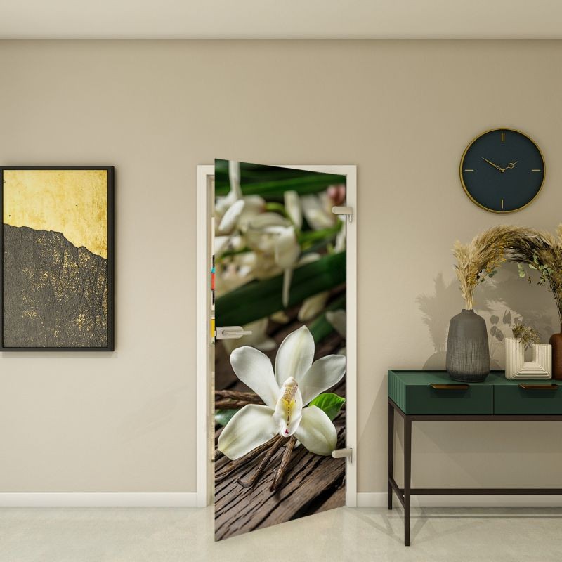 Ganzglastür - Fotoprint Modell 57
