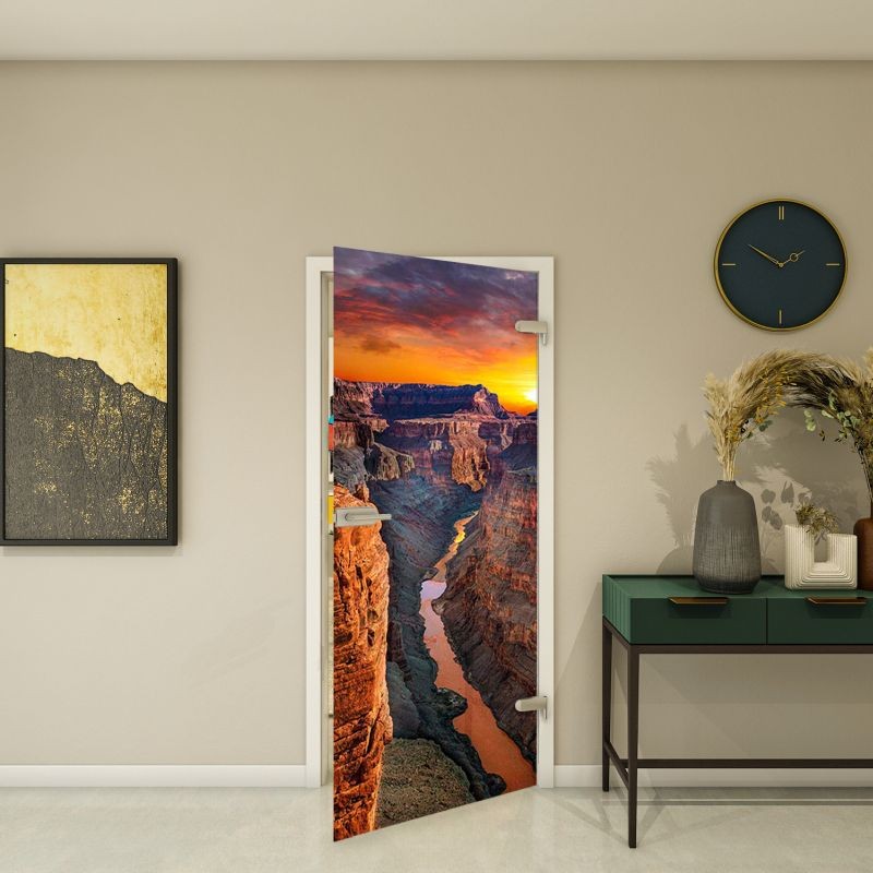 Ganzglastür - Fotoprint Modell 171 Ganzglastür - Fotoprint Modell 171