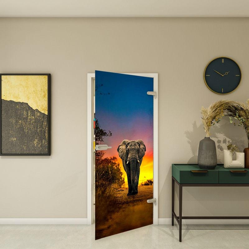 Ganzglastür - Fotoprint Modell 226
