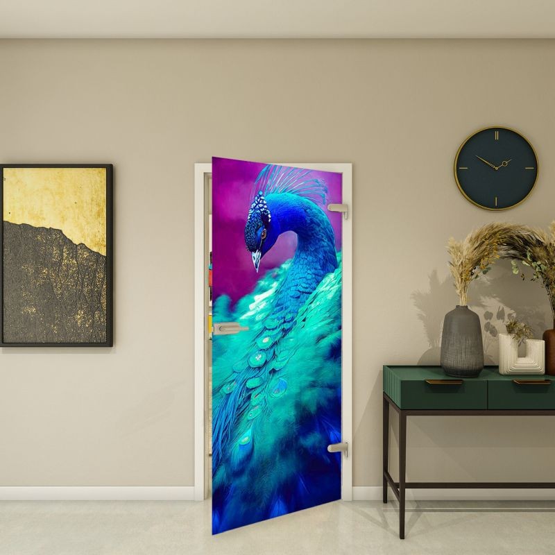 Ganzglastür - Fotoprint Modell 229