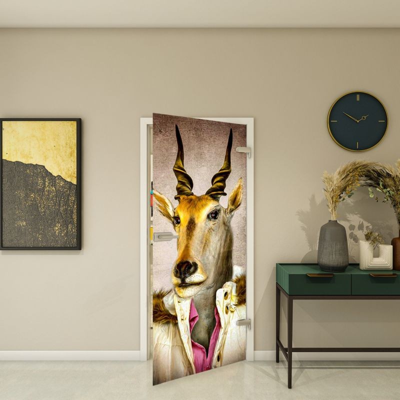Ganzglastür - Fotoprint Modell 253