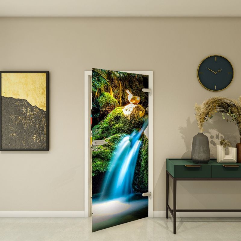 Ganzglastür - Fotoprint Modell 311