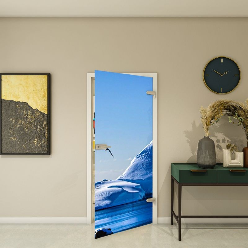 Ganzglastür - Fotoprint Modell 331