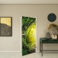 Ganzglastür - Fotoprint Modell 348