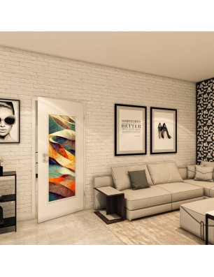 Lichtausschnitt - Fotoprint Model 53 - modernes Zuhause