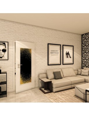 Lichtausschnitt - Fotoprint Model 93 - modernes Zuhause