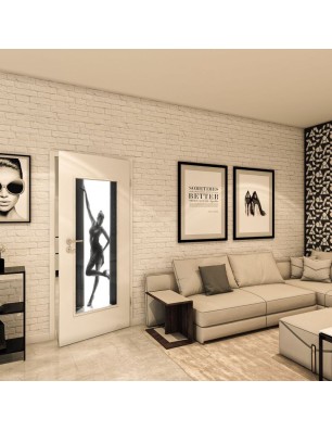 Lichtausschnitt - Fotoprint Model 357 - modernes Zuhause