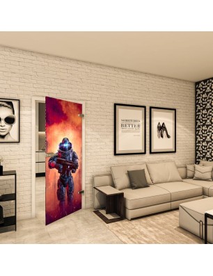 Ganzglastür - Fotoprint Model 85 für ein modernes Zuhause