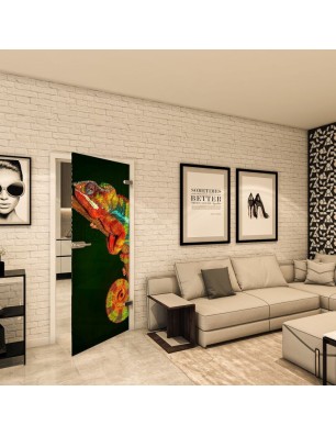 Ganzglastür - Fotoprint Model 296 für ein modernes Zuhause