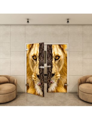 Ganzglastür - Fotoprint Model 223 für ein modernes Zuhause