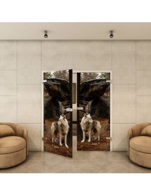 Ganzglastür - Fotoprint Model 239 für ein modernes Zuhause