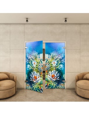 Ganzglastür - Fotoprint Model 305 für ein modernes Zuhause