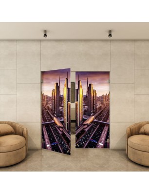 Pendeltür - Fotoprint Model 213 für ein modernes Zuhause