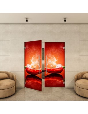 Pendeltür - Fotoprint Model 286 für ein modernes Zuhause