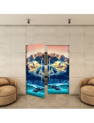 Pendeltür - Fotoprint Model 290 für ein modernes Zuhause