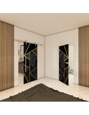 Ganzglastür - Fotoprint Model 92 für ein modernes Zuhause