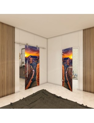 Ganzglastür - Fotoprint Model 171 für ein modernes Zuhause