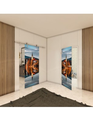 Ganzglastür - Fotoprint Model 183 für ein modernes Zuhause