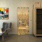 Pendeltür - Fineprint Modell 040 Gold auf Klarglas
